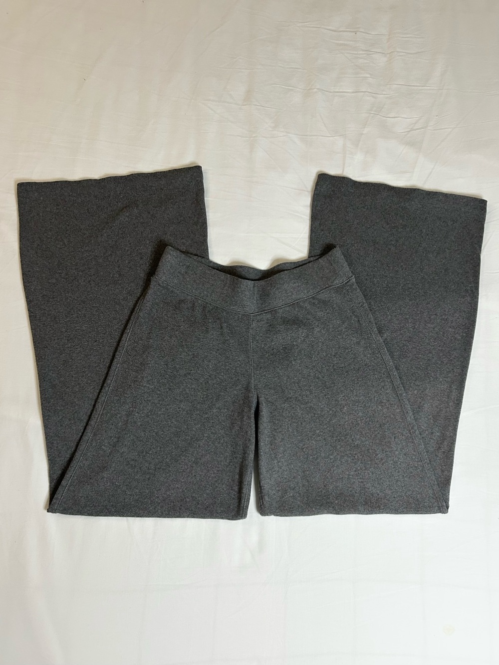 Universal Thread Wide-Leg Knit Pants - Charcoal